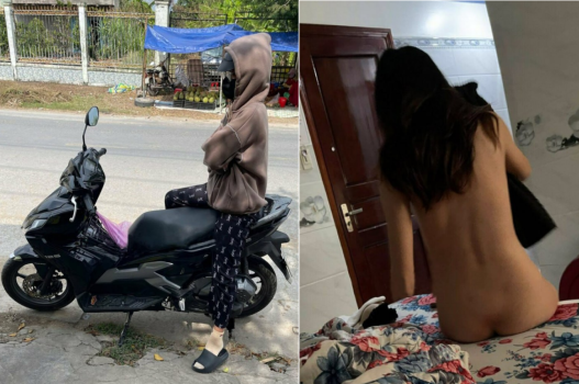 Bảo ngại ngùng kéo quần anh ra bú mút