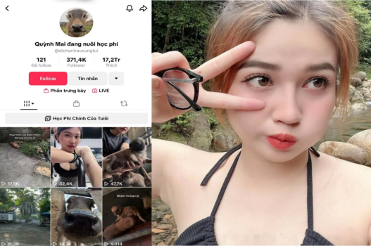 Clip 18+ Quỳnh Mai gymer vòng 3 to