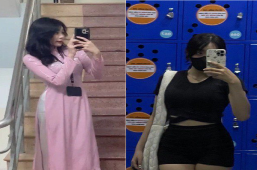 Sinh viên bầu căng nhún điêu luyện cực đỉnh