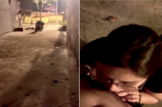 Thèm quá oral rồi ép phang ngõ hẻo lánh